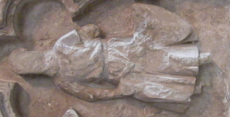 Hereford Cathedral Thomas de Cantilupe 1282 weeper